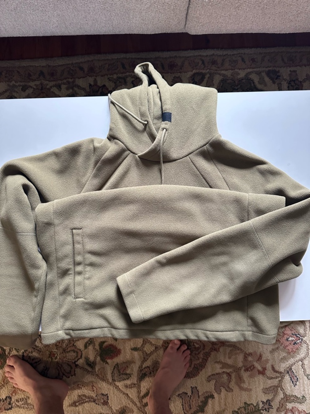 Gymshark Men's Turtleneck Pullover Sweater - Olive Green